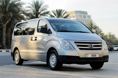 Hyundai H1 Price in Ajman - Van Hire Ajman - Hyundai Rentals